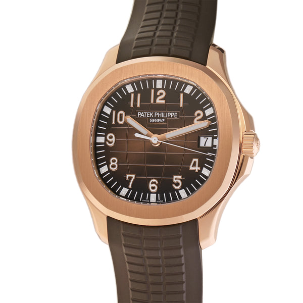 Patek Philippe Aquanaut Rose Gold - Brown Dial (Ref#5167R-001)