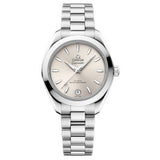 30mm Aqua Terra 150M Steel Bracelet Sandstone Dial