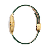 40mm 18k Yellow Gold Green Dial Green Strap Automatic