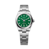 31mm No-Date Green Dial