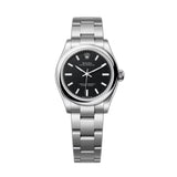 31mm No-Date Bright Black Dial