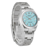 31mm No-Date Tiffany Blue Dial With RubberB