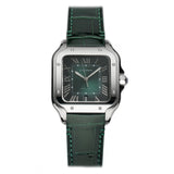 40mm Large Green Dial Stainless Steel Bracelet