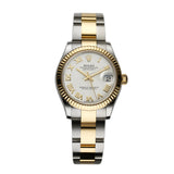 31mm Steel & 18k YG White Roman Dial Oyster Bracelet