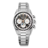 38mm El Primero Original Triple Calendar Steel Reverse Panda Dial