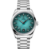 38mm Aqua Terra 150M Steel Turquoise Dial Auto