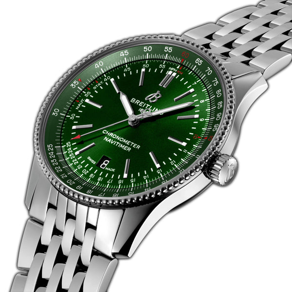 41mm Automatic Green Dial Stainless Steel Bracelet