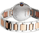 36mm Silver Roman Dial 18k Rose Gold and Stainless Steel Bracelet Automatic