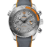 46mm Planet Ocean Titanium Grey Dial Rubber Strap