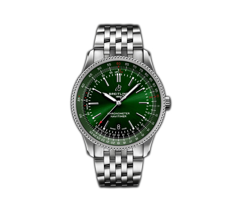 Breitling hotsell green dial