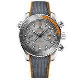 46mm Planet Ocean Titanium Grey Dial Rubber Strap