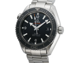 46mm Planet Ocean 600m Steel Black Dial