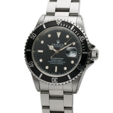 40mm Vintage Steel Black Dial U Serial Circa 1998