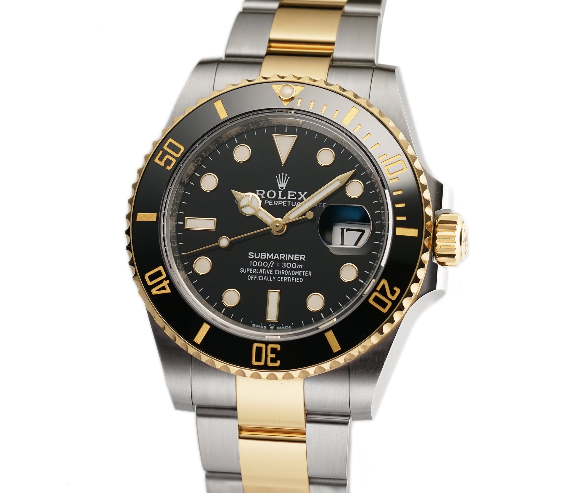 41mm Steel and 18k YG Black Dial 2024