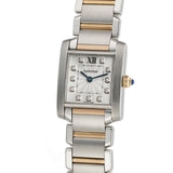 20mm Tank Franciase Ladies Steel and RG Diamond Dial 2015