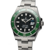 41mm Starbucks Green Ceramic Bezel Black Dial