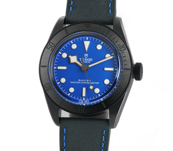 41mm Ceramic Blue Dial