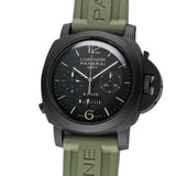 44mm 1950 Ceramic 8 Days Chrono Monopulsante GMT