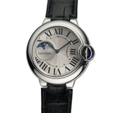 37mm Moonphase Steel Silver Dial Auto 2021