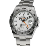 42mm Polar White Dial Orange Hand Caliber 3285