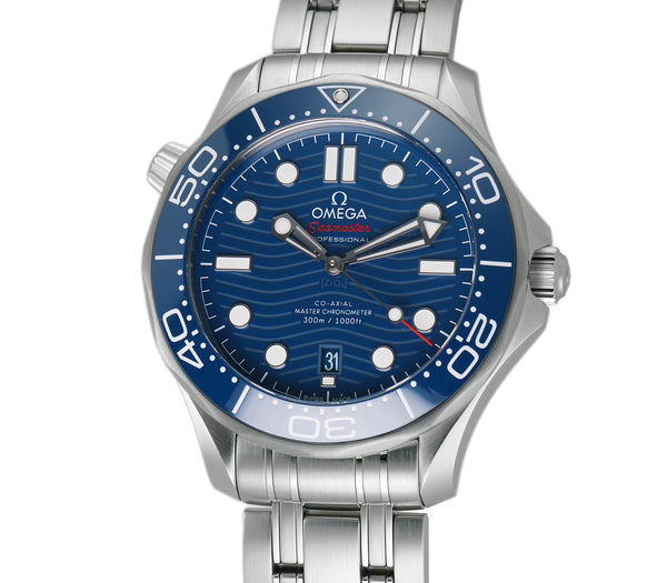 42mm Diver 300m Co-Axial Master Chronometer Steel Blue Dial