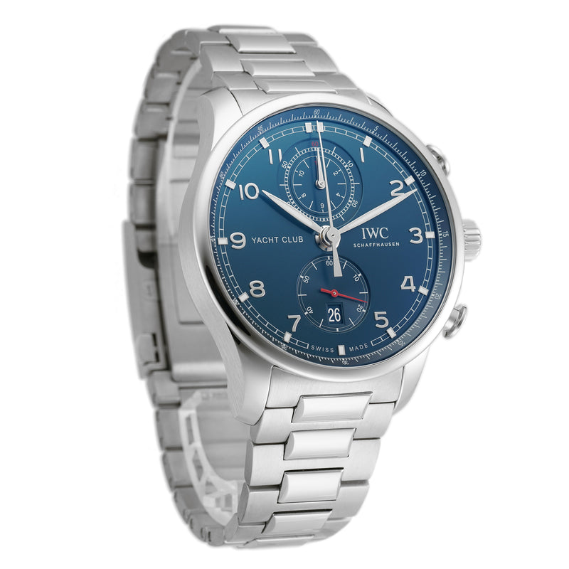 45mm Yacht Club Chronograph Steel Blue Dial