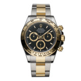 40mm Steel and 18k YG Black Dial