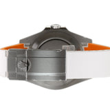 42mm White Dial Orange Hand Caliber 3285 White RubberB Included