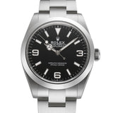 40mm Stainless Steel Black Dial