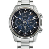42mm Stainless Steel Perpetual Calendar Blue Dial