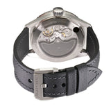 43mm Bathyscaphe Steel Grey Dial Ceramic Bezel on Black Strap