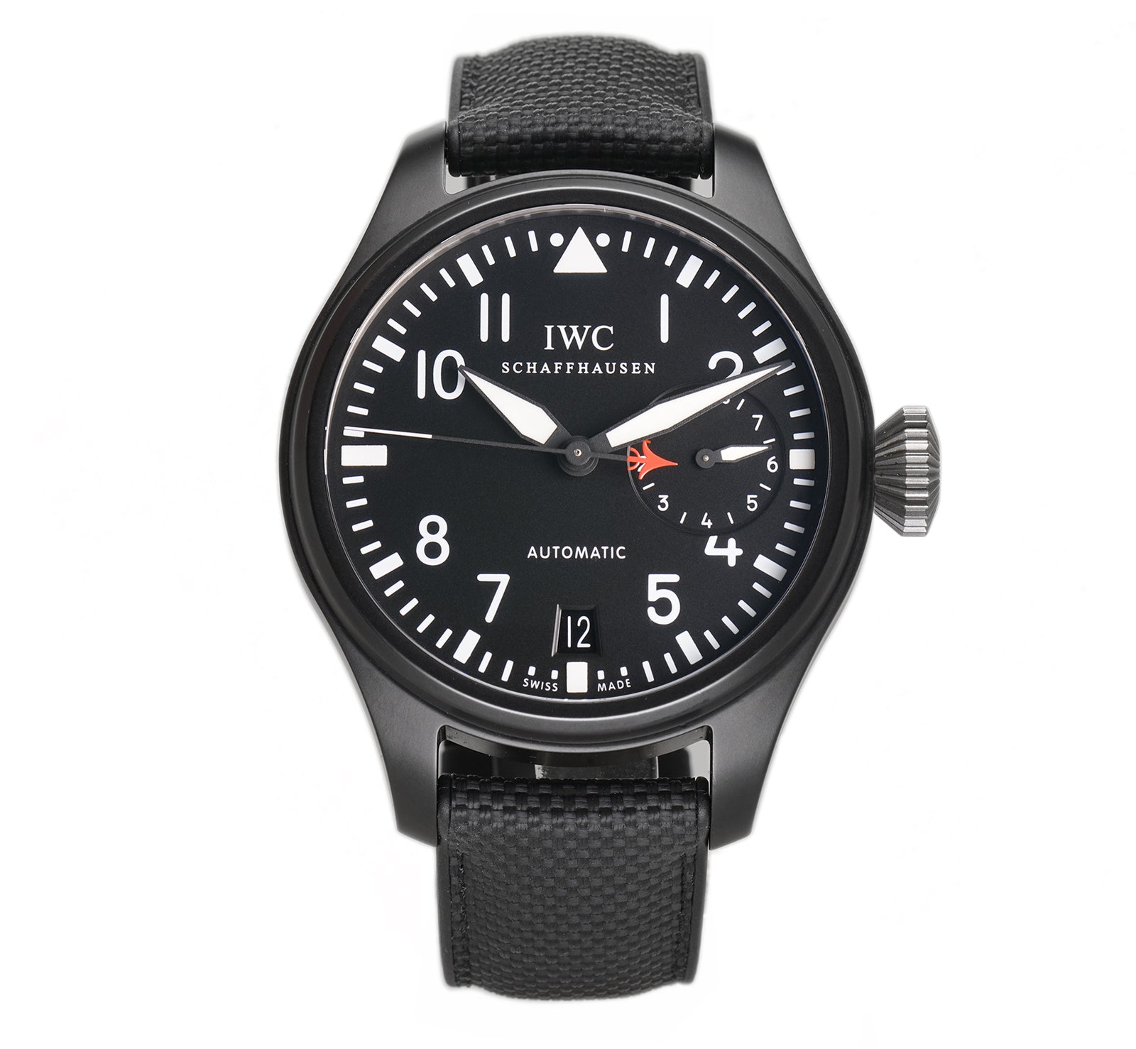 IWC 48mm Big Pilot Pilot Top Gun Black Ceramic IW501901 Element iN Time NYC