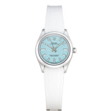 31mm No-Date Tiffany Blue Dial With RubberB