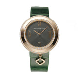 38mm 18k RG Diamond Bezel Grey Dial