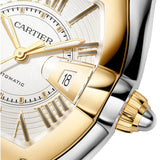 39mm Large Steel & 18k Yellow Gold White Dial