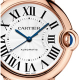 36mm 18k Rose Gold Automatic On Brown Strap