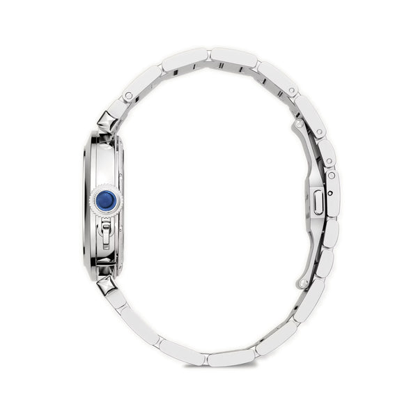 Steel 35mm Silver Dial On Bracelet Automatic