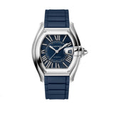 39mm Large Stainless Steel Blue PVD Dial