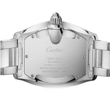 39mm Large Stainless Steel Blue PVD Dial