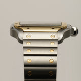 40mm Large Steel & 18k Yellow Gold Anthracite Grey Dial