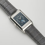 30mm Tribute Duoface Moon Steel Silver and Blue Dial 2018