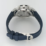 41mm Chronograph Stainless Steel White Dial