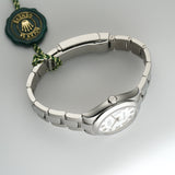 31mm Steel White Roman Dial Oyster Bracelet