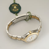 31mm Steel & 18k YG White Roman Dial Oyster Bracelet