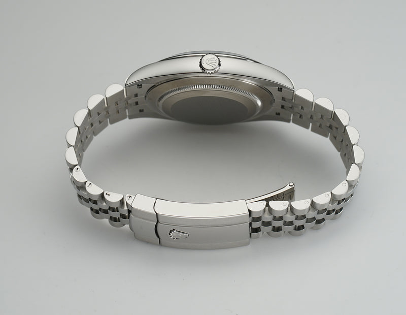 41mm Steel White Index Dial Jubilee Bracelet