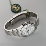 42mm Polar White Dial Orange Hand Caliber 3285