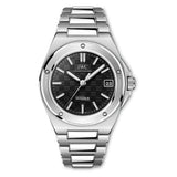 35mm Stainless Steel Black Dial On Bracelet