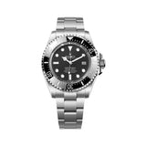 44mm Stainless Steel Black Dial