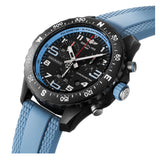38mm Endurance Pro Chronograph Blue Rubber Strap