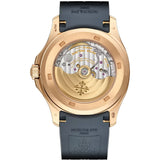 40mm Luce Annual Calendar 18k Rose Gold Blue-Grey Dial